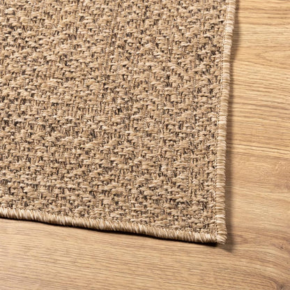 Teppich ZIZUR 200x290 cm Jute-Optik Indoor und Outdoor