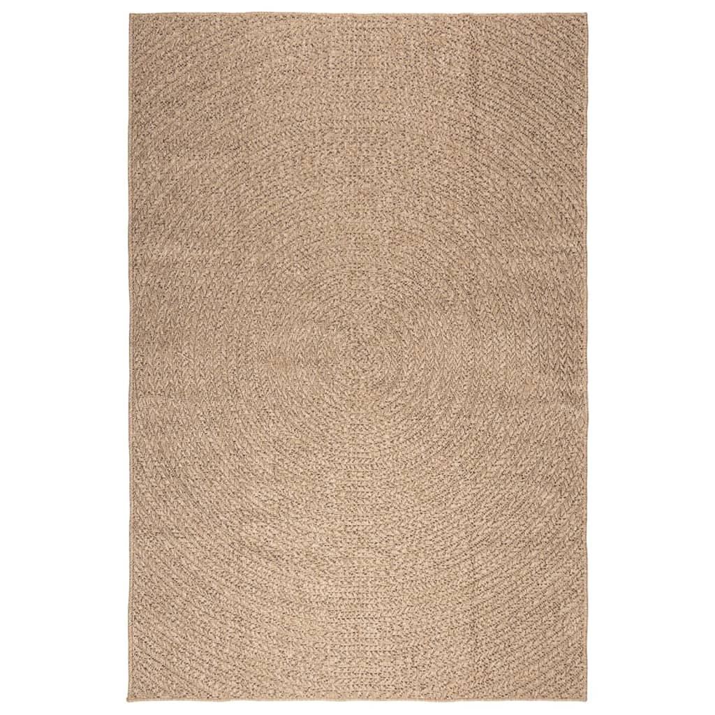 Teppich ZIZUR 200x290 cm Jute-Optik Indoor und Outdoor