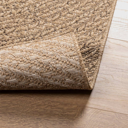 Teppich ZIZUR 200x290 cm Jute-Optik Indoor und Outdoor