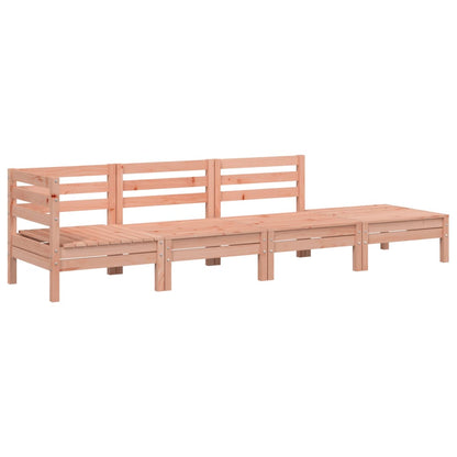 Gartensofa 4-Sitzer Massivholz Douglasie