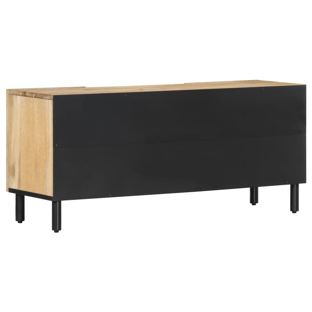 TV-Schrank 105x33x46 cm Massivholz Mango