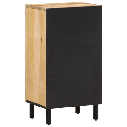 Beistellschrank 40x33x75 cm Massivholz Mango