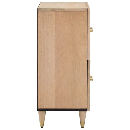 Beistellschrank 60x33x75 cm Massivholz Mango