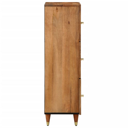 Highboard 40x33x110 cm Massivholz Mango