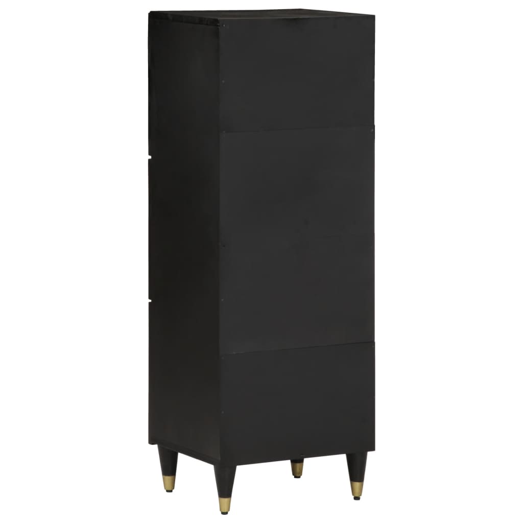 Highboard 40x33x110 cm Massivholz Mango