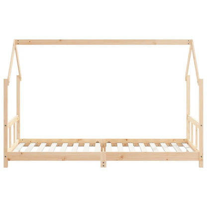 Children's bed 90x200 cm solid pine wood