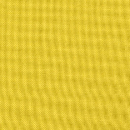 Sofa armchair light yellow 60 cm fabric