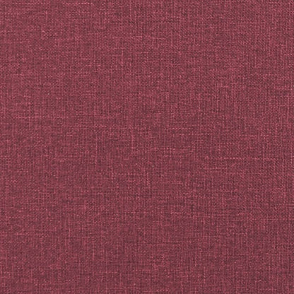 Sofa armchair wine red 60 cm fabric