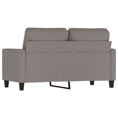 2-Sitzer-Sofa Taupe 120 cm Stoff