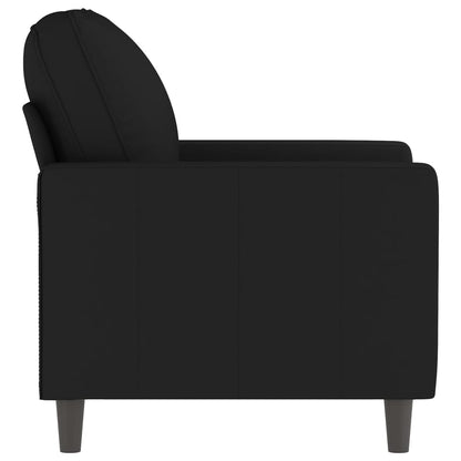 Sessel Schwarz 60 cm Samt