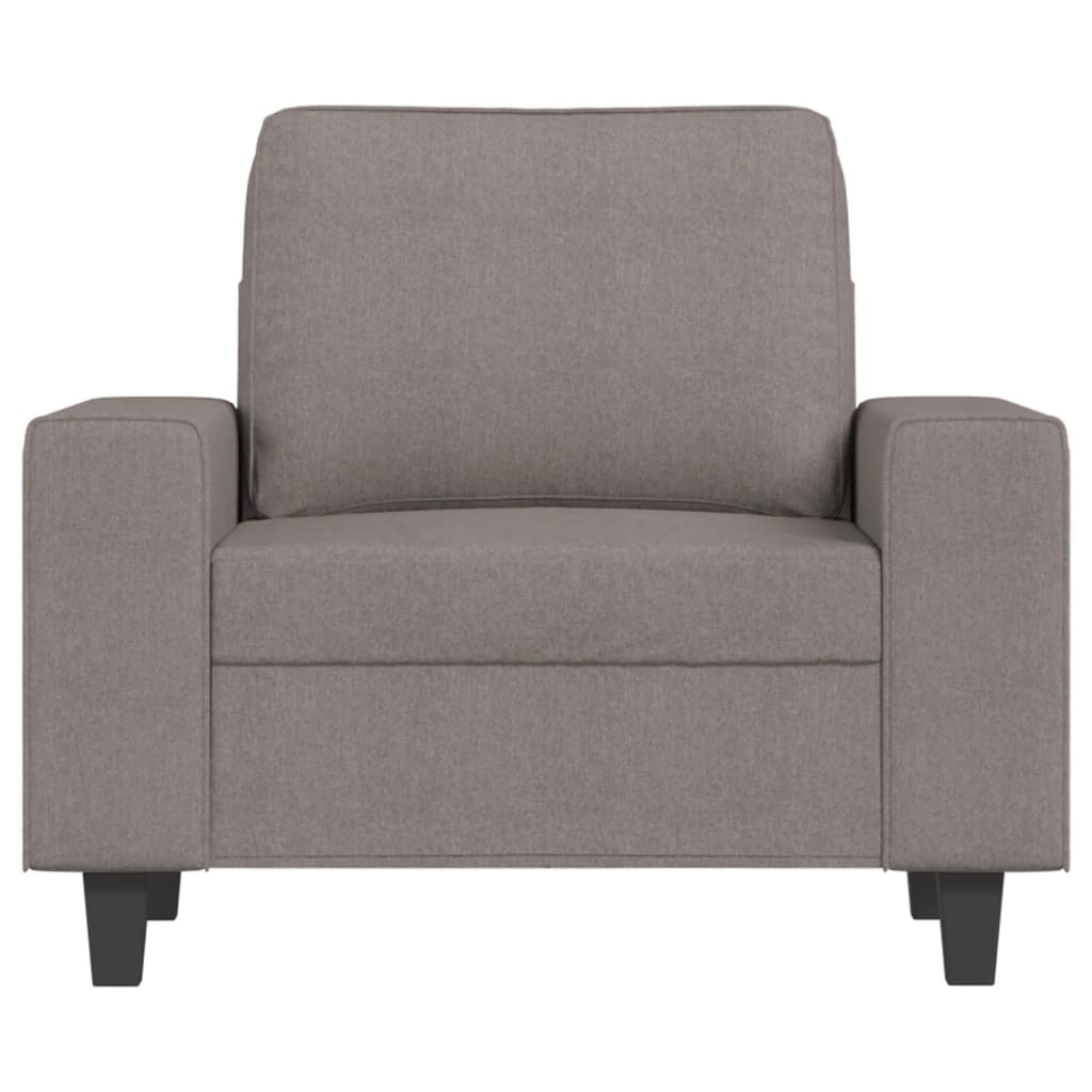 Armchair Taupe 60 cm fabric