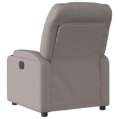 Relaxsessel Taupe Stoff