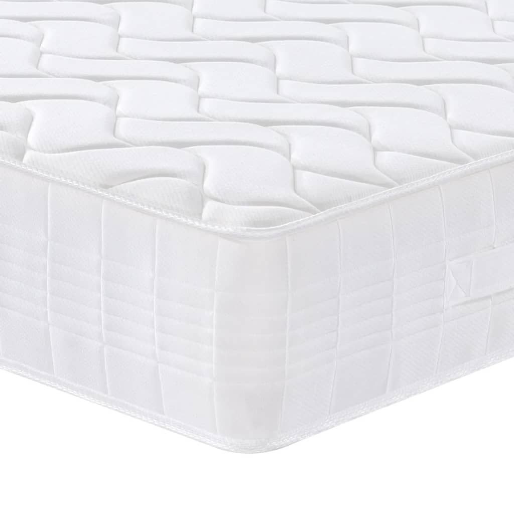 Pocket spring mattress medium firm 140x190 cm
