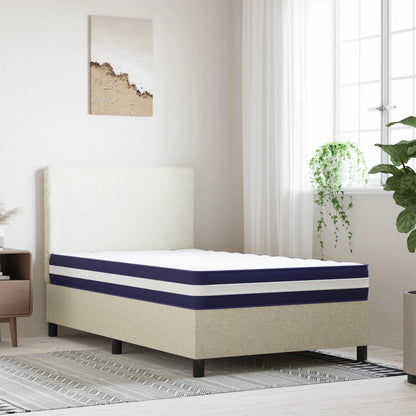 Pocket spring mattress medium firm 100x200 cm