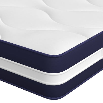 Pocket spring mattress medium firm 100x200 cm