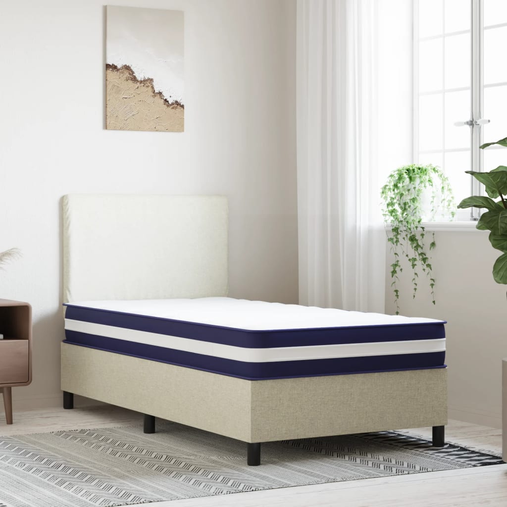 Pocket spring mattress medium firm 70x200 cm