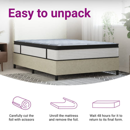 Mattress pocket spring core medium plus 140x190 cm