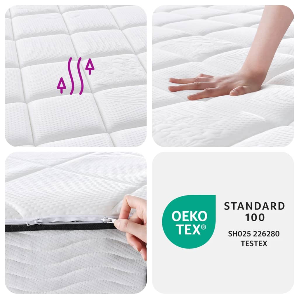 Pocket spring mattress Medium Plus 90x190 cm