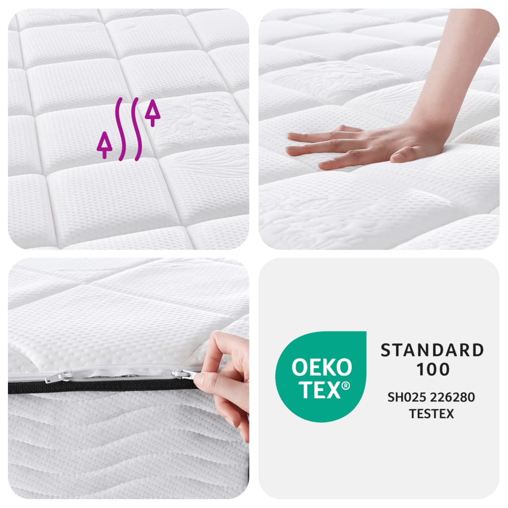 Pocket spring mattress Medium Plus 70x200 cm