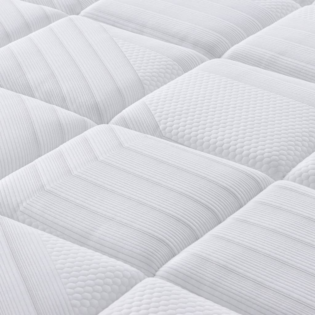 Pocket spring mattress medium firm 90x200 cm