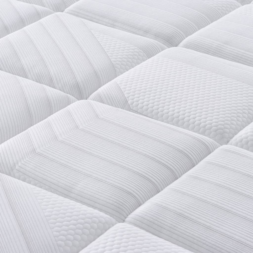 Pocket spring mattress medium firm 100x200 cm