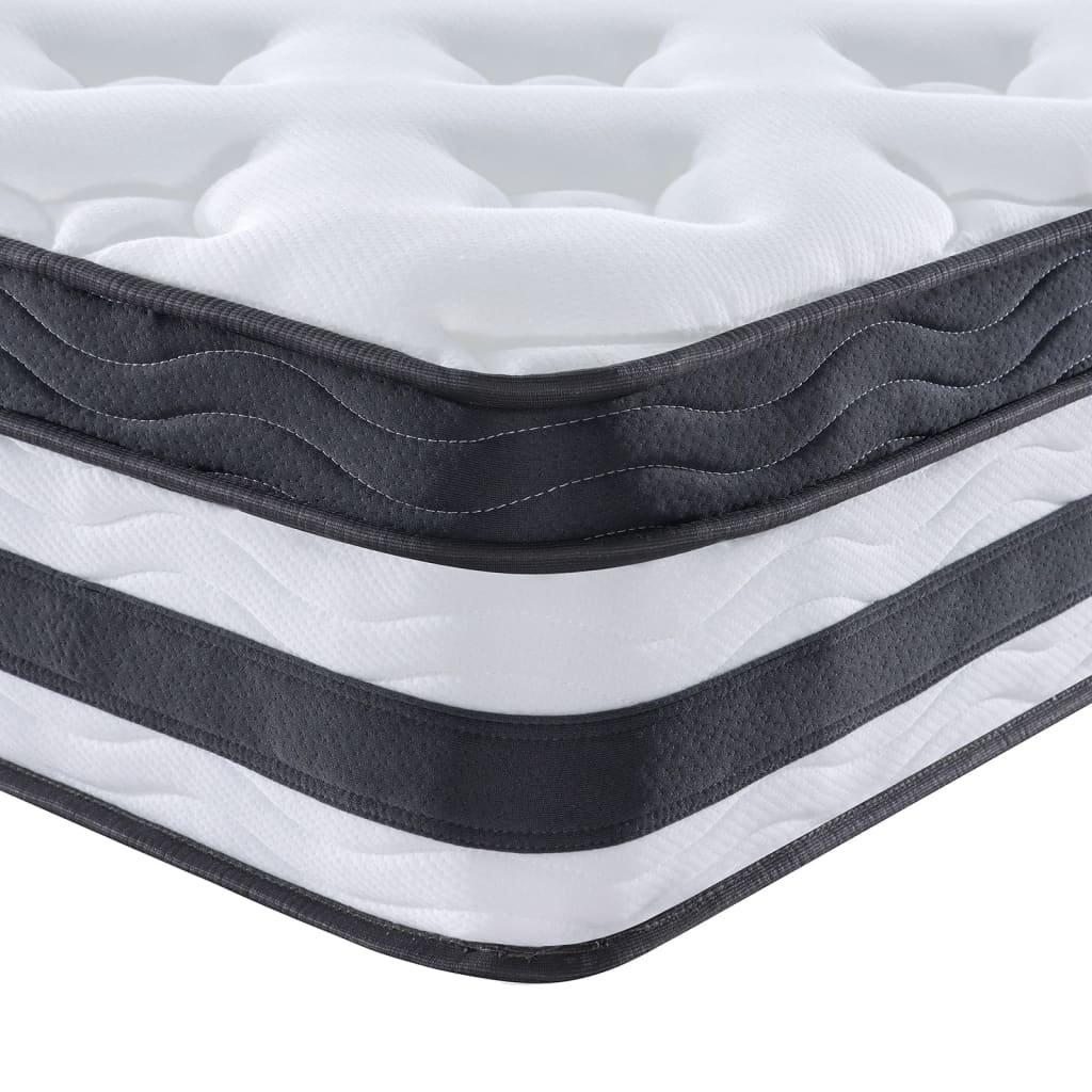 Pocket spring mattress medium 90x190 cm