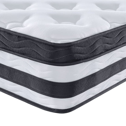 Pocket spring mattress medium 140x200 cm