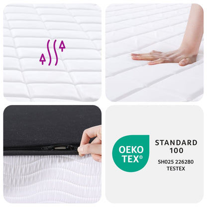 Mattress foam medium soft 140x190 cm