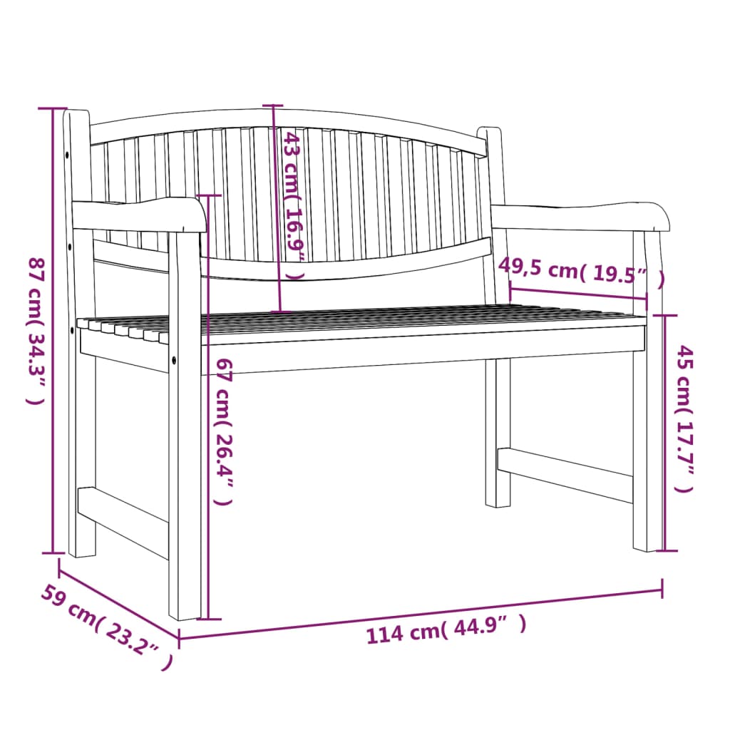 3-tlg. Garten-Essgruppe Massivholz Teak