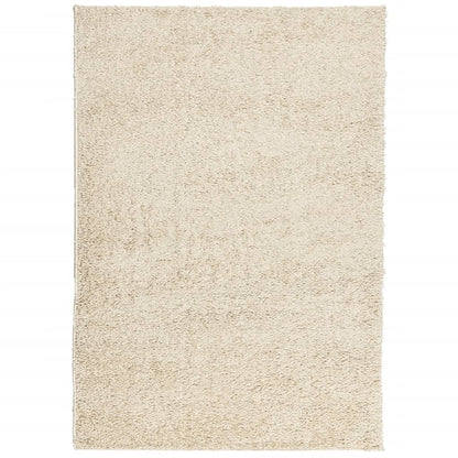 Teppich Shaggy Hochflor Modern Golden 240x340 cm