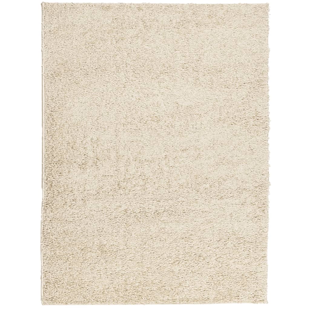 Teppich Shaggy Hochflor Modern Golden 300x400 cm