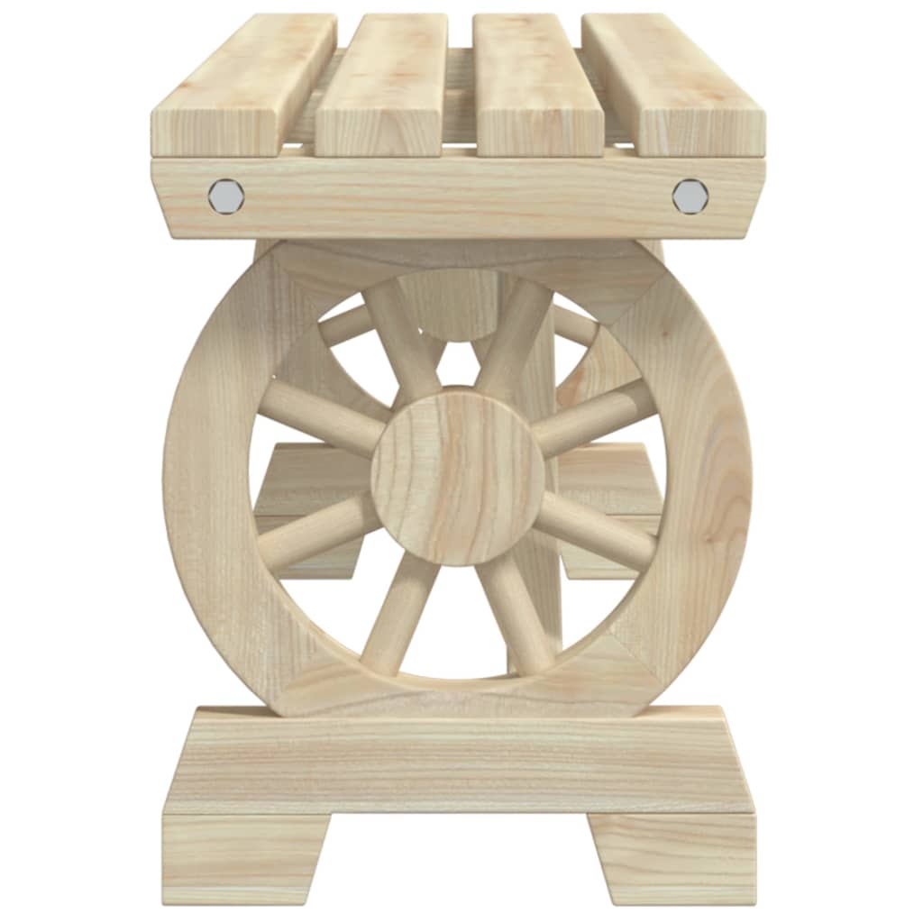 3-tlg. Garten-Essgruppe Massivholz Tanne