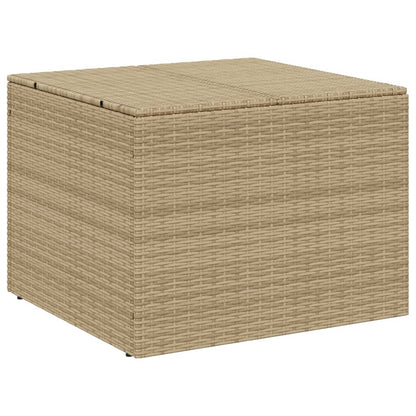 Gartentruhe Beige 291L Poly Rattan