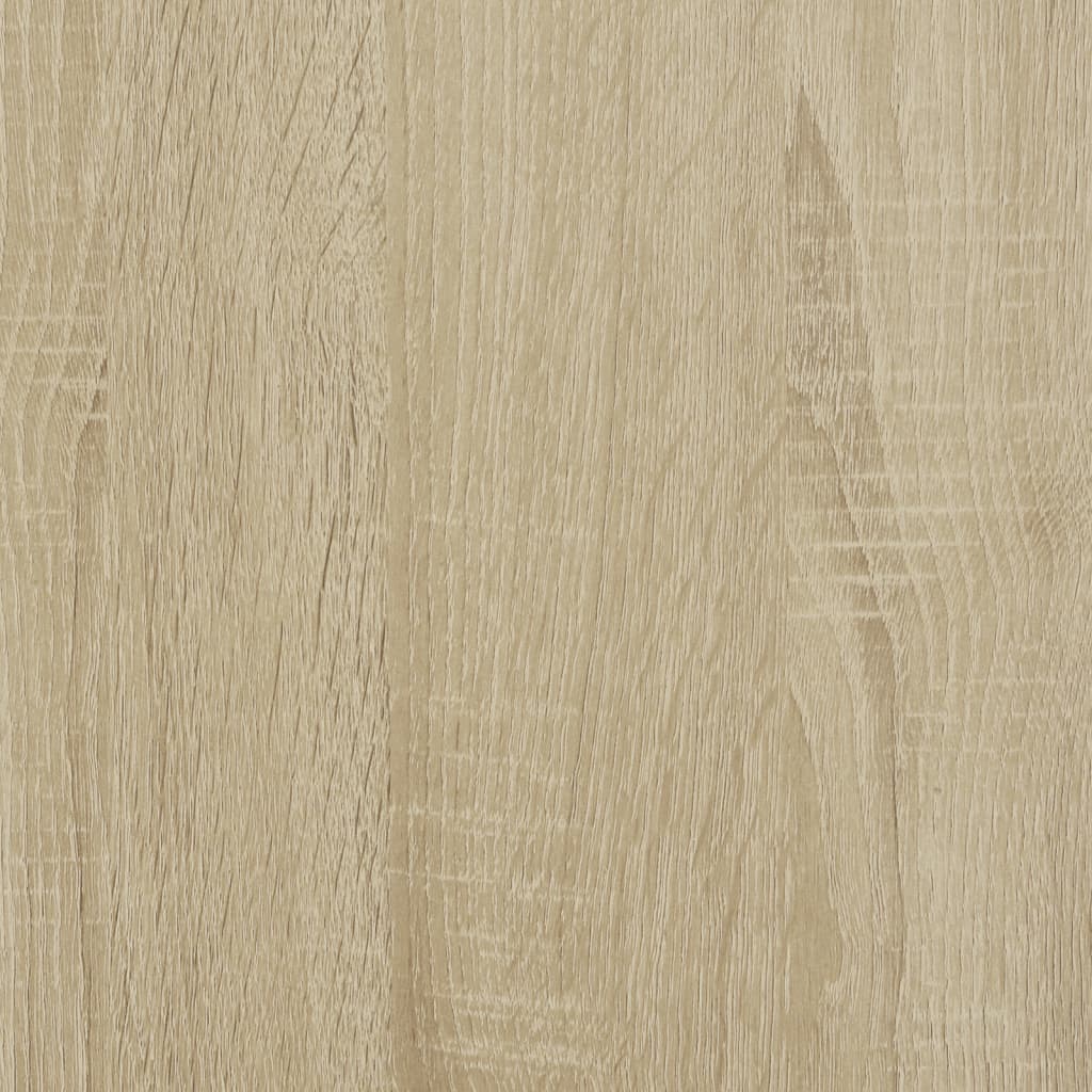 Bettgestell Sonoma-Eiche 160x200 cm Holzwerkstoff