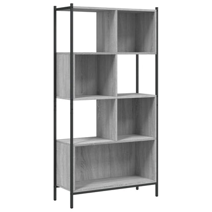 Bücherregal Grau Sonoma 72x28x172 cm Holzwerkstoff