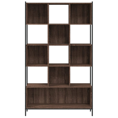 Bücherregal Braun Eichen-Optik 102x28x172 cm Holzwerkstoff