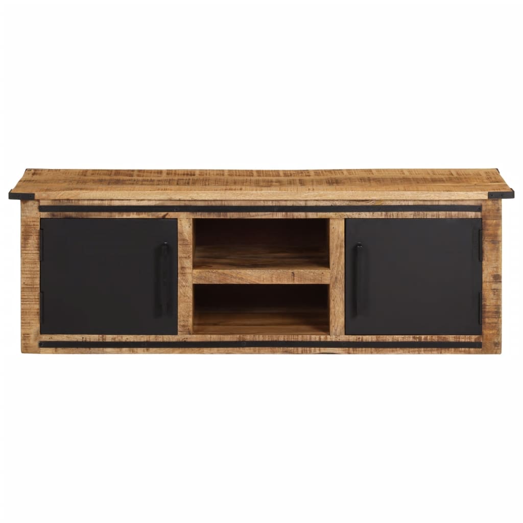 TV-Schrank mit Türen 105x35x36 cm Massivholz Mango