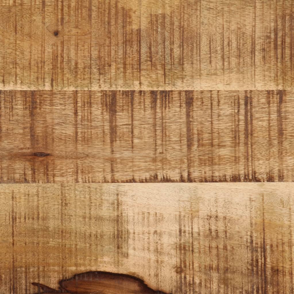 Konsolentisch 100x35x70 cm Raues Massivholz Mango