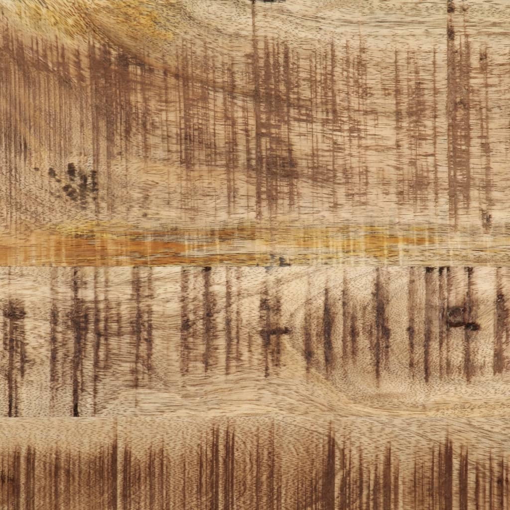 Esstisch 110x55x75 cm Massives Raues Mangoholz