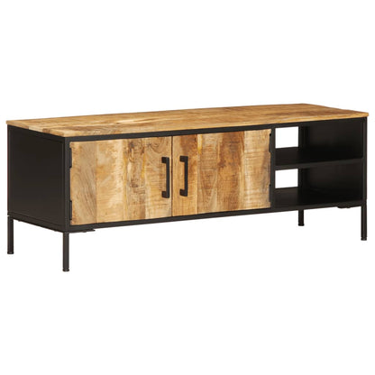 TV-Schrank 110x35x40 cm Massivholz Mango