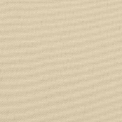 Niedriglehner-Auflagen 6 Stk. Beige Oxford-Gewebe