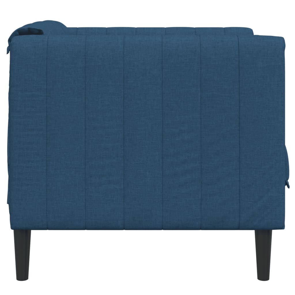 Sessel Blau Stoff