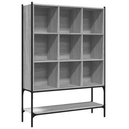 Bücherregal Grau Sonoma 102x30x141,5 cm Holzwerkstoff