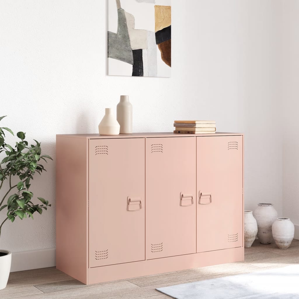 Sideboard Rosa 99x39x73 cm Stahl