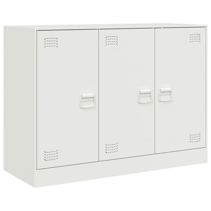 Sideboard Weiß 99x39x73 cm Stahl