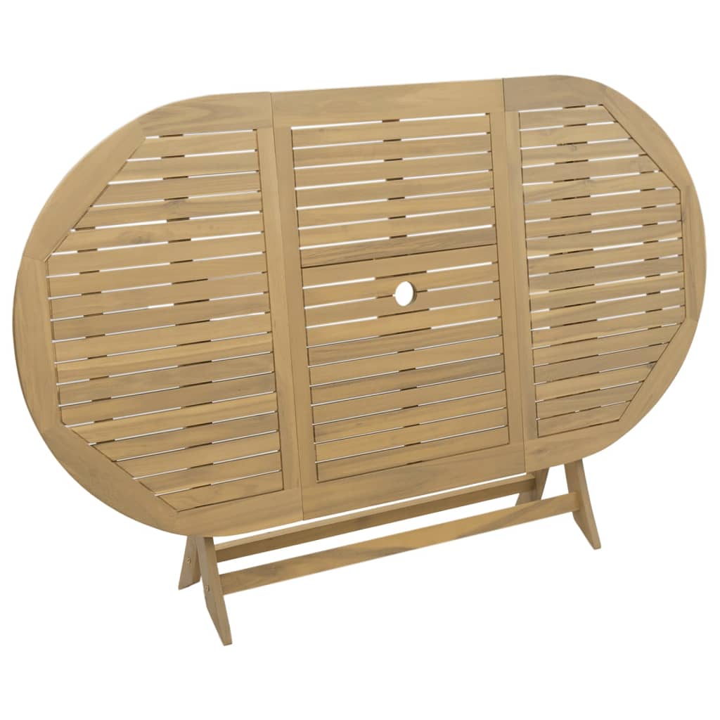 Gartentisch Klappbar 160x85x75 cm Massivholz Akazie