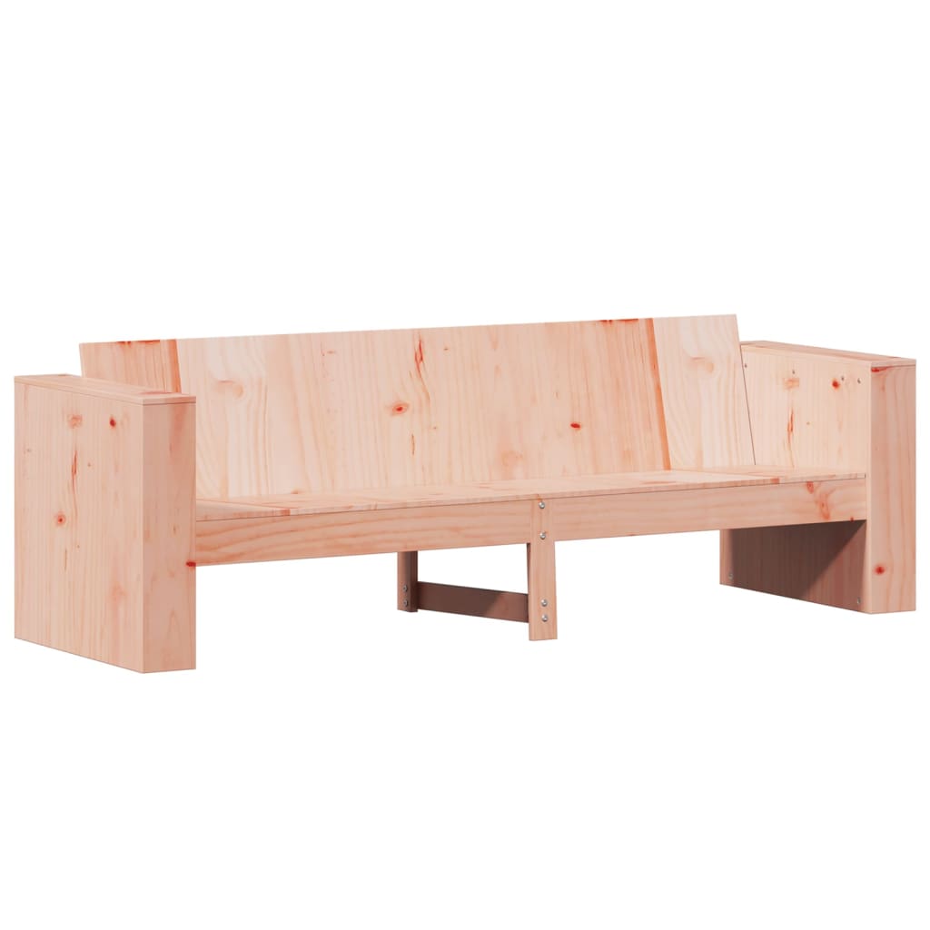 Gartensofa 3-Sitzer 189x60x62 cm Massivholz Douglasie