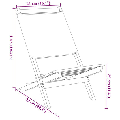 Gartenstühle 2 Stk. Anthrazit Massivholz Akazie & Stoff