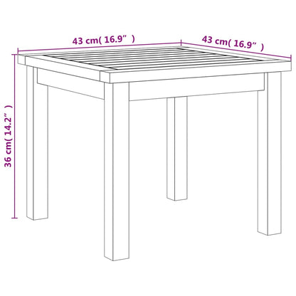 3-tlg. Bistro-Set Grau Poly Rattan und Akazienholz