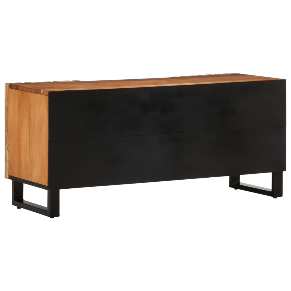 TV-Schrank 105x34x46 cm Massivholz Akazie